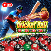Cricket Ball Roulette - Live Casino Game at 6bet